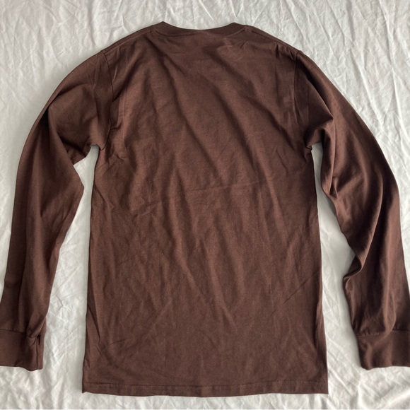 Home Alone | MERRY CHRISTMAS YA FILTHY ANIMAL | Long Sleeve Brown Tee Size Small - Picture 3 of 5